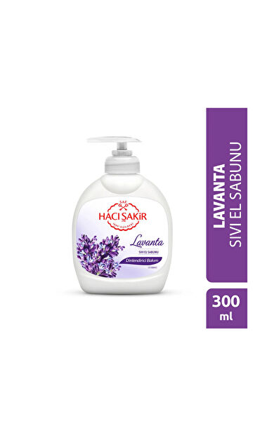 Hacı Şakir Sıvı Sabun 300 Ml Lavanta