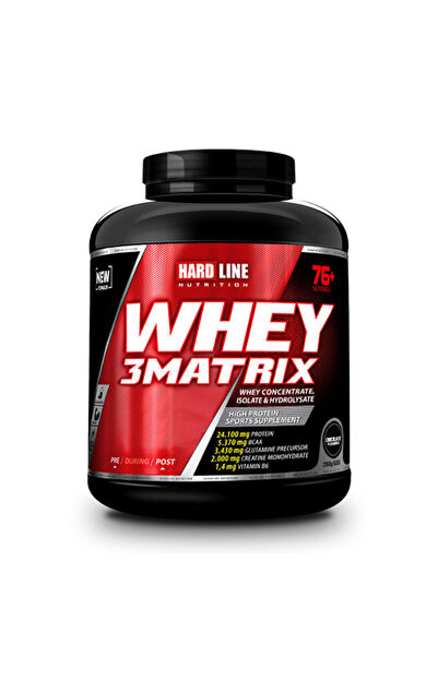 Hardline Whey 3 Matrix Çikolata 2300 g