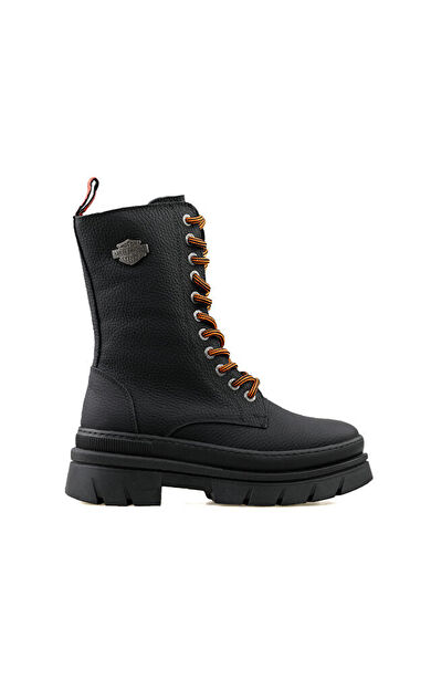 Harley Davidson 021Z100661 Brigett Black M.Floater Kadın Günlük Bot 021Z100661-BRIGETT-BLACK-M.FLOATER Siyah