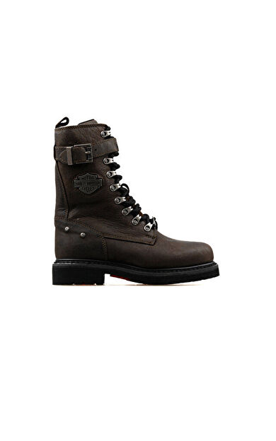 Harley Davidson Genç Günlük Bot 025G100385 Gladıs Olıve Baskılı Derı