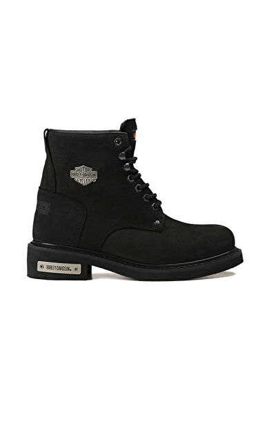 Harley Davidson Siyah Erkek Botu 025M100109-Black-Nubuk