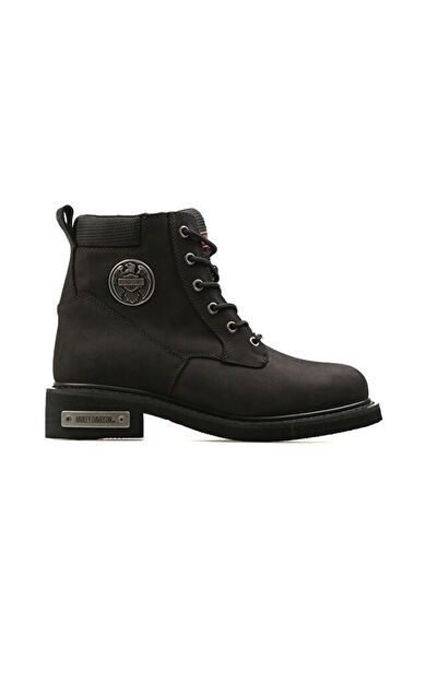 Harley Davidson Siyah Erkek Botu 025M100128-Black-Nubuk