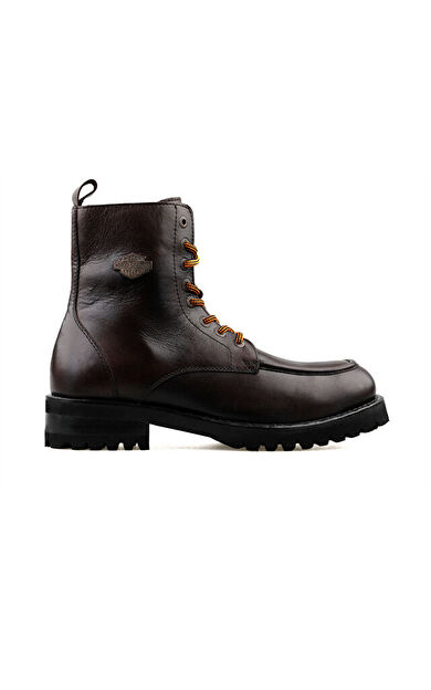 Harley Davidson Khalifa Erkek Günlük Bot 026M100059-DARK-BROWN-DERI Kahverengi