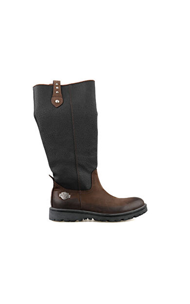 Harley Davidson 511-19 Dark Brown Unisex Günlük Bot 511 19 DARK BROWN Siyah
