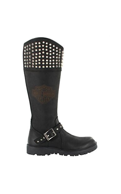 Harley Davidson 511 23 BLACK Kadın Günlük Çizme 511-23-BLACK Renkli