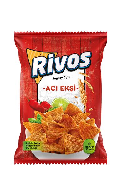 Rivos Buğday Cipsi (Acı Ekşi)