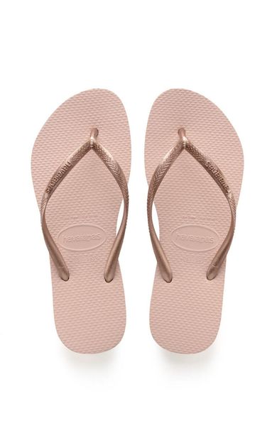 HAVAIANAS Slim Ballet Rose (Gül Kurusu) Kadın Parmak Arası Terlik 4000030-0076