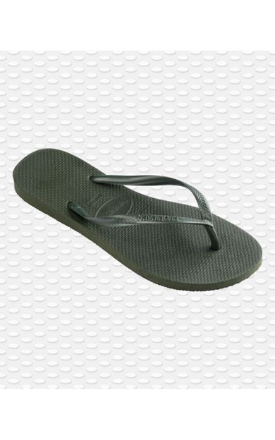 HAVAIANAS Slim Green Olive (Koyu Yeşil) Kadın Parmak Arası Terlik 4000030-4896