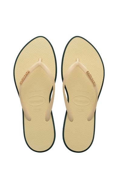 Havaianas Slim Point kadın Pantanal Green yeşil parmak arası terlik 4149584-5266