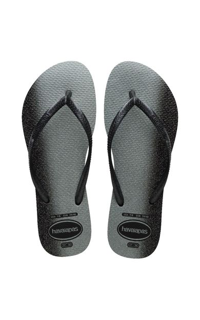 Havaianas Slim Gloss kadın siyah parmak arası terlik