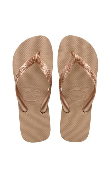 HAVAIANAS Top Tiras Rose Gold (Gül Kurusu) Kadın Parmak Arası Terlik 4137428-3581