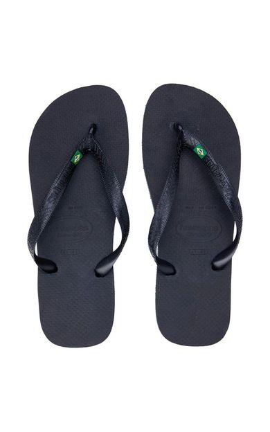 HAVAIANAS Brasil Logo Siyah Erkek Parmak Arası Terlik 1069