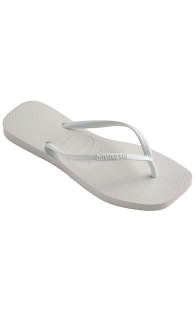 HAVAIANAS Slim Square Beyaz Kadın Parmak Arası Terlik 4148301-0001