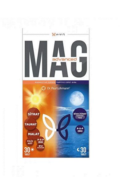 Haver Mag Advanced Day&Night 60 Tablet -SKT : 04/2029