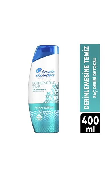 Head&Shoulders Şampuan Derinlemesine Temiz Saç Derisi Detoksu 300 Ml