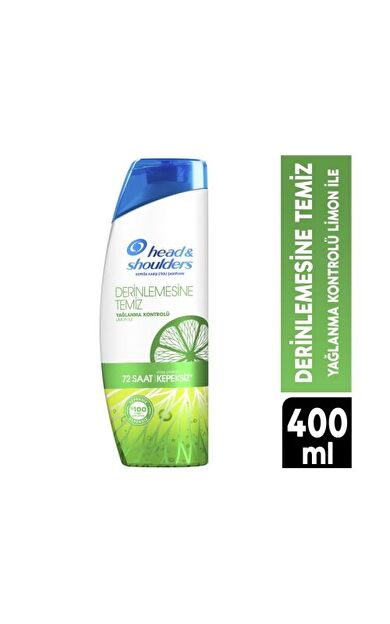 Head&Shoulders Şampuan Derinlemesine Temiz Yağlanma Kontrolü 300 Ml