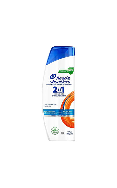 Head&Shoulders Şampuan Erkekler İçin Dökülme Karşıtı 2In1 300 Ml