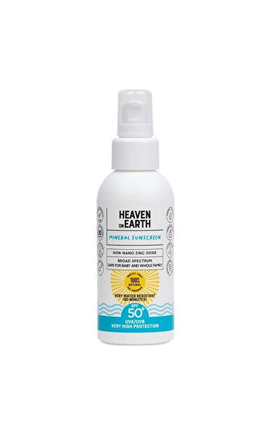Heaven On Earth Mineral Spf50+ Güneş Koruyucu 100 ml