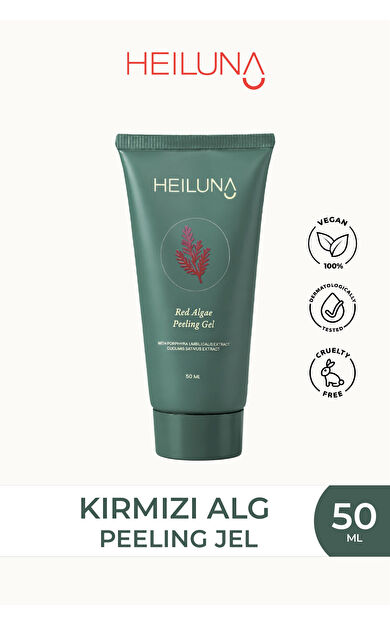 Kırmızı Alg Peeling Jel 50 ml | Aloe Vera ve Salatalık Ekstresi İçeren Nazik Arındırıcı