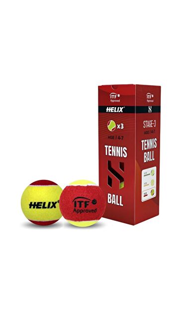 Helix Tenis Topu 4-7 yaş 3lü HT-300  TTF&ITF Onaylı