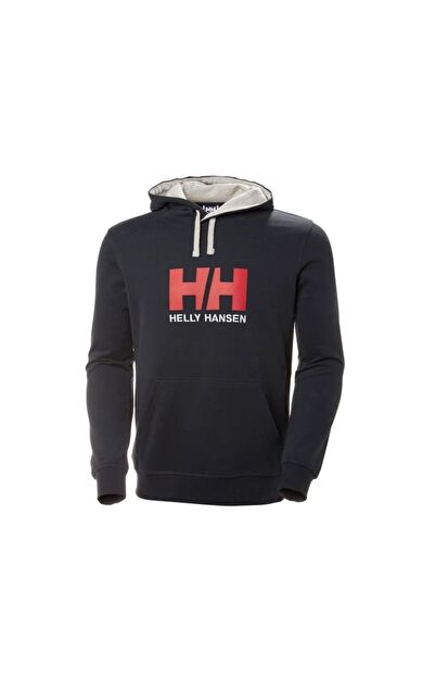 Helly Hansen Logo Hoodie Erkek Sweatshirt