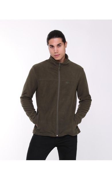 HELLY HANSEN Zippy Yeşil Erkek Tam Fermuarlı Polar Mont HH.12007-431