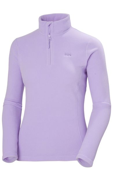 HELLY HANSEN Slope Heather (Mor) Kadın Yarım Fermuarlı Polar Fleece HH..15001-HHA.699