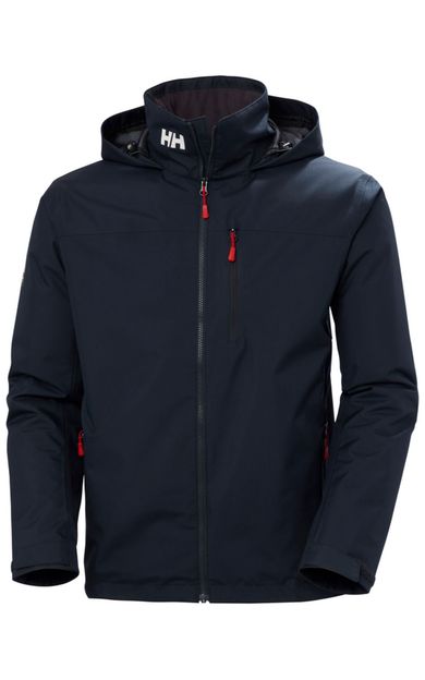 HH Crew Hooded Midlayer Jacket 2.0 Lacivert Erkek Kapüşonlu Yelken Montu HHA.34442-HHA.597