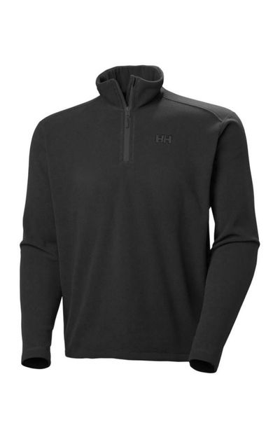 HELLY HANSEN Light Half Zip Siyah Erkek Yarım Fermuarlı Polar HH..12010-HHA.990