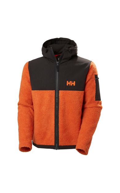 HELLY HANSEN Patrol Pile Turuncu Erkek Kapüşonlu Polar Ceket HHA.53678-HHA.302