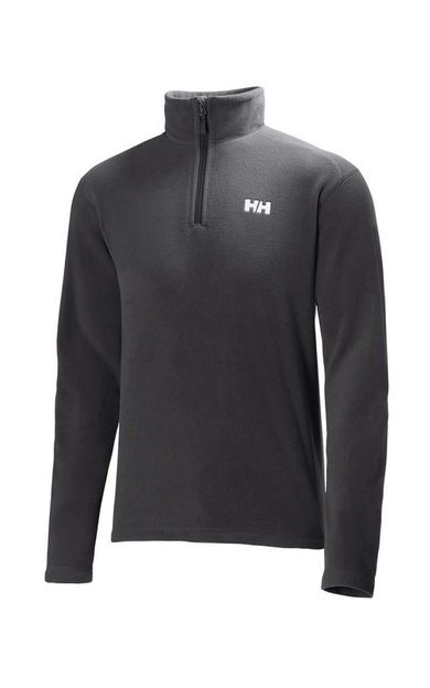 Helly Hansen Mount Polar Fleece erkek antrasit yarım fermuarlı polar HHA.12001-982