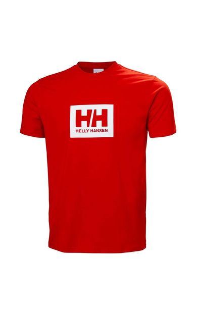 Helly Hansen HH Box 2.0 erkek baskılı bisiklet yaka tişört HHA.54597