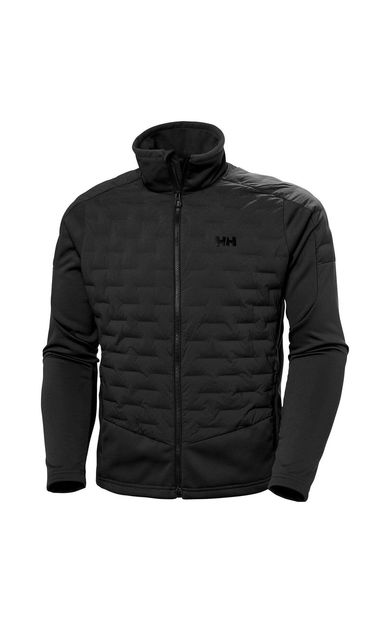 Helly Hansen HP Hybrid Stretch Insulator erkek siyah hibrit mont HHA.34103-980