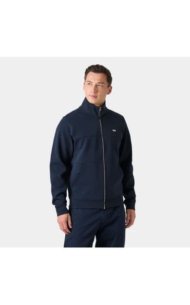 Helly Hansen Koster erkek lacivert tam fermuarlı sweat ceket HHA.54548-HHA.597