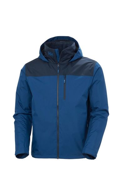 Helly Hansen Crew Hooded Midlayer 2.0 erkek lacivert kapüşonlu polarlı mont HHA.34442-HHA.507