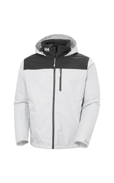 Helly Hansen Crew Hooded Pile erkek gri kapüşonlu mont HHA.34526-853
