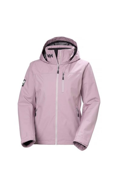 Helly Hansen Crew Hooded Midlayer 2.0 kadın Purple Clay (Lila) kapüşonlu polarlı mont HHA.34447-HHA.676