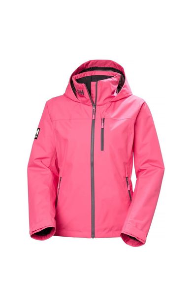 Helly Hansen Crew Midlayer 2.0 kadın Hot Pink (Pembe) kapüşonlu polarlı mont HHA.34447-HHA.074