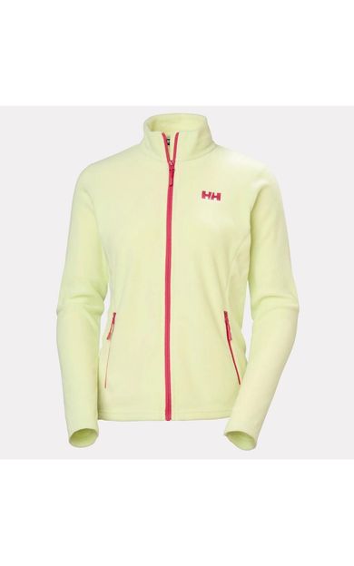 Helly Hansen W Fullzip Limon Sarısı Kadın Tam Fermuarlı Polar HH.15011-HHA.398