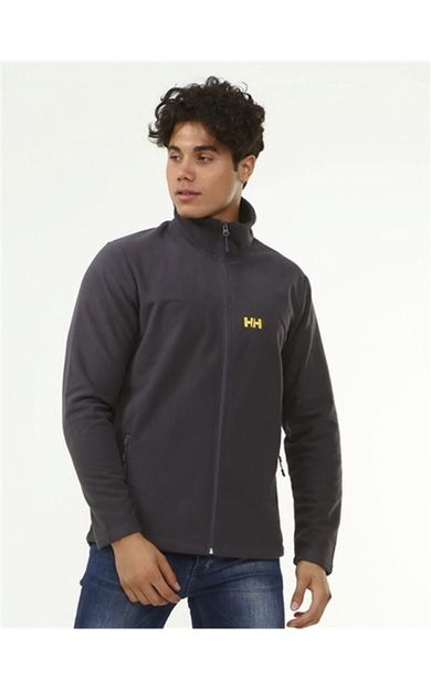 HELLY HANSEN Zippy Antrasit Erkek Tam Fermuarlı Polar Mont HH.12007-987