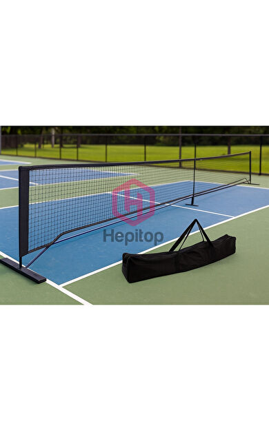Hepitop Taşınabilir Pickleball - Tenis - Badminton Filesi 6 Metre – Portatif Taşıma Çantalı