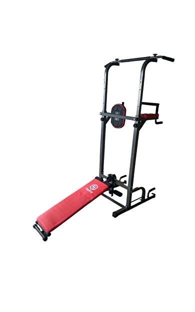 Hepitop Hepitop Güç Kulesi Fitness Çalışma İstasyonu, Mekik Sehpası, Tutamaklar ve Bacak Uzatmaları Dips