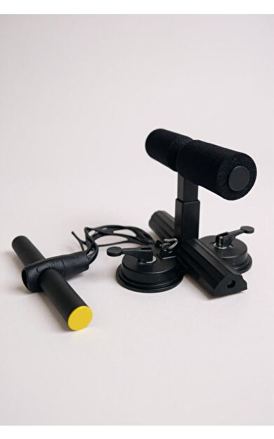 Hepitop Çift Vantuzlu Mekik Çekme Aleti Bodytrimmer Direnç Lastikli Egzersiz Aleti