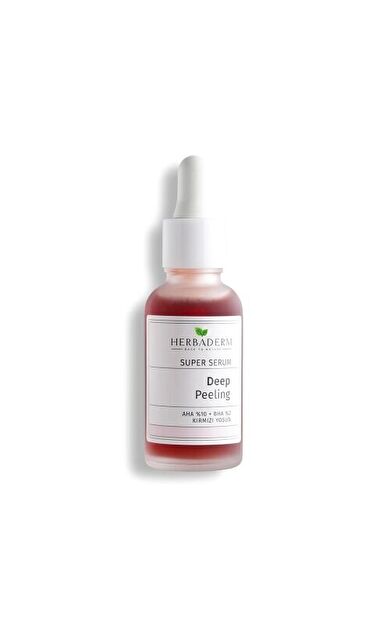 Herbaderm Superserum Kırmızı Yüz Peeling Aha %10 Bha %2