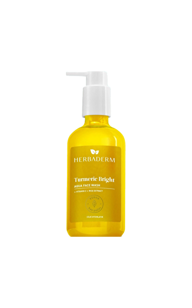Herbaderm Turmeric Bright Aqua Face Wash 250 ml