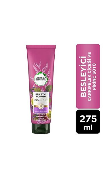 Herbal Essences Bio:Renew Çarkıfelek Çiçeği ve Pirinç Sütü Besleyici Saç Bakım Kremi 275 Ml