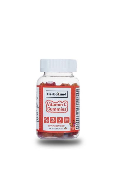 Herbaland Gummies Vitamin C Kids 60 Chewable forms