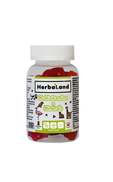 Herbaland Multivitamin Mineral's Jelibon 60 lık