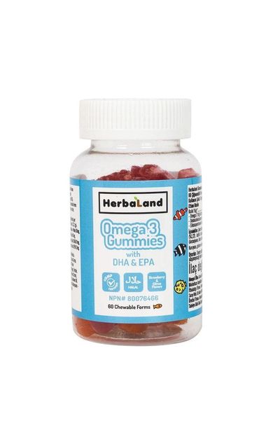 Herbaland Omega 3 Jelibon 60 lık