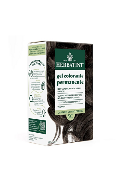 Herbatint Permanent Saç Boyası 170 ml 5C Açık Küllü Kestane